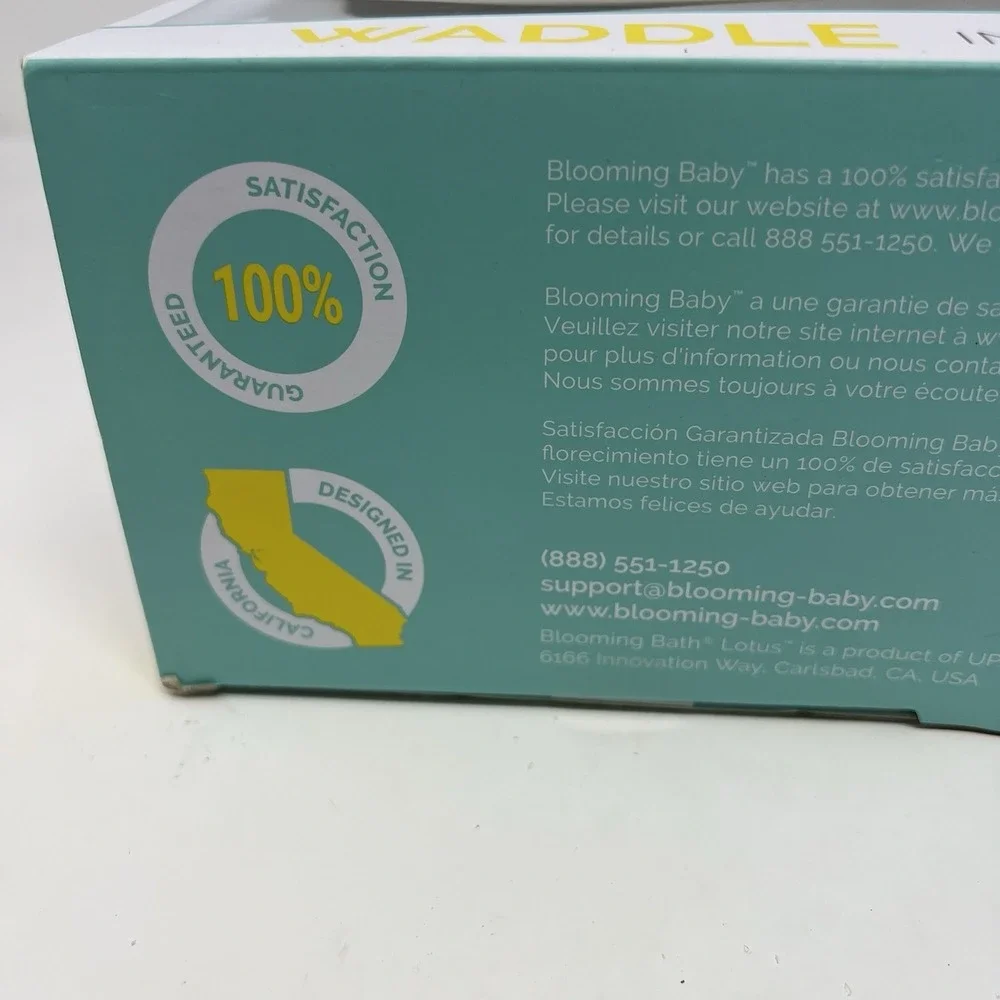 Blooming Bath Blooming Baby Duck Bath Mat For Sink 0-6 Months New In Box